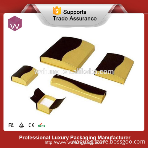 Book Shape Custom Cardboard Jewelry Paper Boxes Material